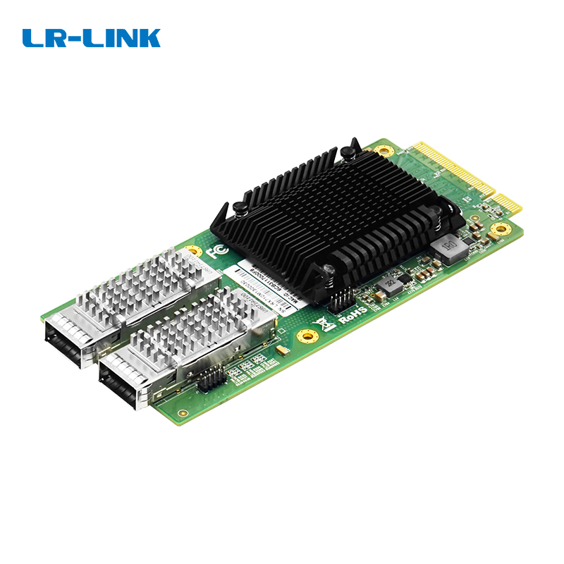 PCIe x8 双光口 40G QSFP+以太网网络适配器 （基于 Intel XL710）